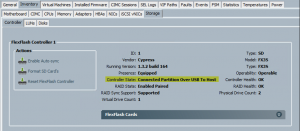 FlexFlash Connected Partition Over USB To Host